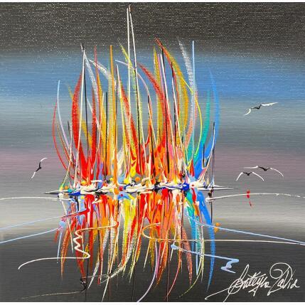 Peinture L'horizon festif par Fonteyne David | Tableau Figuratif Acrylique