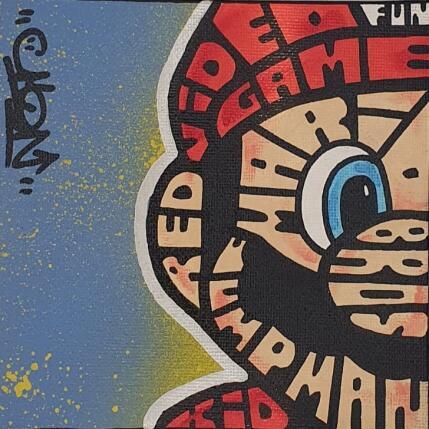 Peinture Color half Mario par Cmon | Tableau Pop-art Icones Pop