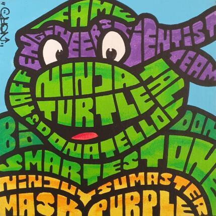 Peinture Donatello par Cmon | Tableau Pop-art Icones Pop