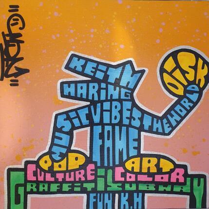 Painting K.H tributes chill DJ by Cmon | Painting Pop-art Pop icons