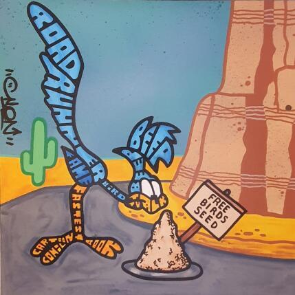 Gemälde Beep Beep free seed von Cmon | Gemälde Pop-Art Pop-Ikonen