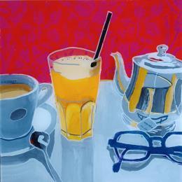 Peinture Oranges amères par Auriol Philippe | Tableau Figuratif Acrylique, Plexiglas, Posca Natures mortes