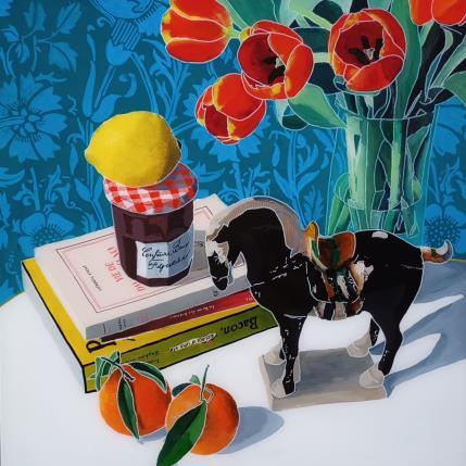 Peinture Le retour du doux par Auriol Philippe | Tableau Figuratif Acrylique, Plexiglas, Posca Natures mortes