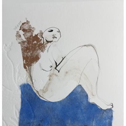 Peinture Nu#1 par Pagny Corine | Tableau Art Singulier Encre Nu