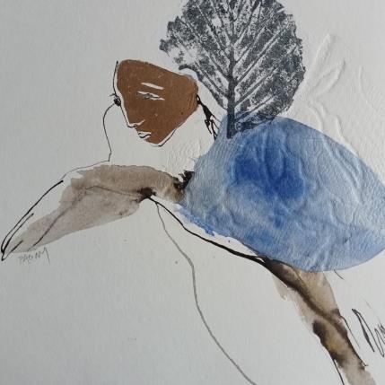 Peinture Nu#2 par Pagny Corine | Tableau Art Singulier Encre Nu