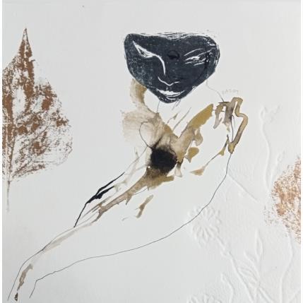 Peinture Nu#1 par Pagny Corine | Tableau Art Singulier Encre Nu