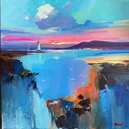 Painting Symphony of Light and Water by Bond Tetiana | Painting Figurative Oil