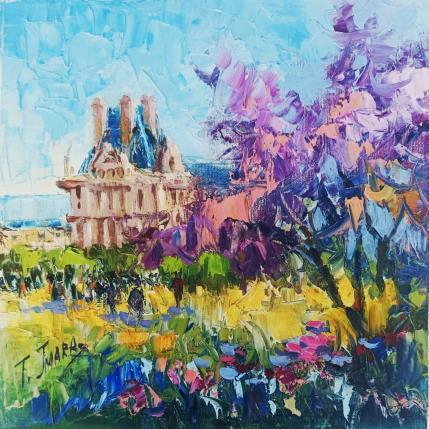 Peinture Palais du Luxembourg par Jmara Tatiana | Tableau Figuratif Huile