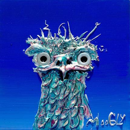 Peinture ENTREPRENUS par Moogly | Tableau Art Singulier Acrylique, Pigments, Résine Animaux