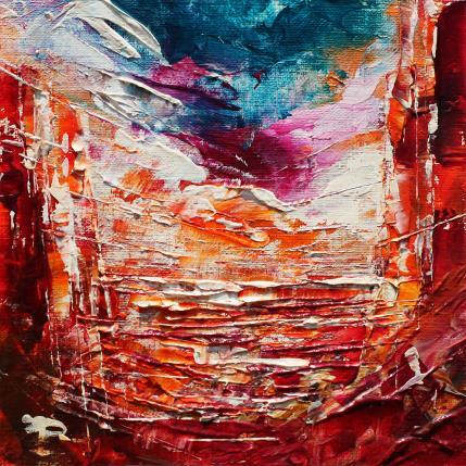 Peinture Arizona sunset 2 par Reymond Pierre | Tableau Figuratif Huile Nature, Paysages