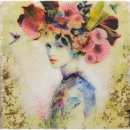 Peinture Ella II par Bofill Laura | Tableau Figuratif Acrylique, Résine Portraits