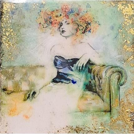 Painting Desofa III by Bofill Laura | Painting Figurative Acrylic, Resin Portrait