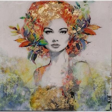 Painting La Paqui by Bofill Laura | Painting Figurative Acrylic, Resin Pop icons, Portrait