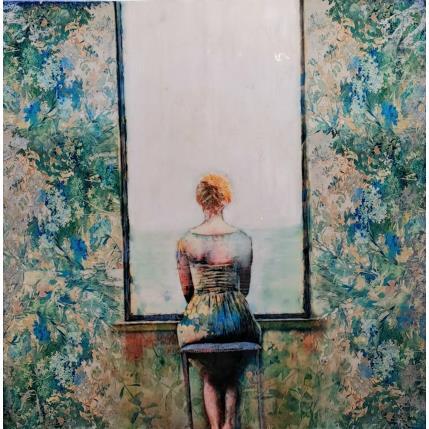 Painting Con Vistas II by Bofill Laura | Painting Figurative Acrylic, Resin Portrait