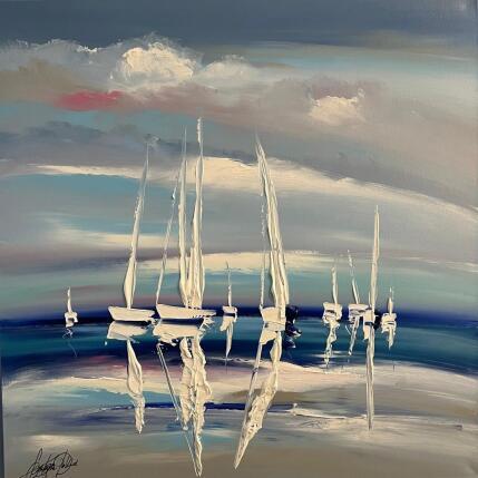 Painting Les bons vents de ton désir by Fonteyne David | Painting Figurative Acrylic