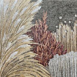 Peinture Herbes sèches  par Dmitrieva Daria | Tableau Impressionnisme Acrylique Nature