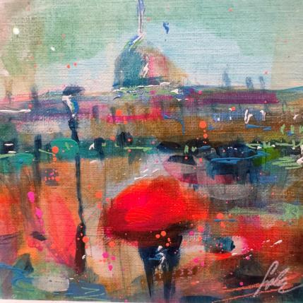 Peinture Esplanade par Solveiga | Tableau  Acrylique