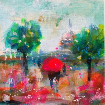 Peinture Nous deux par Solveiga | Tableau  Acrylique