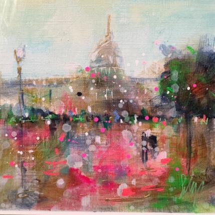 Peinture Ecole Militaire par Solveiga | Tableau  Acrylique