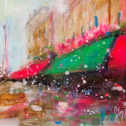 Peinture Rive Gauche par Solveiga | Tableau  Acrylique