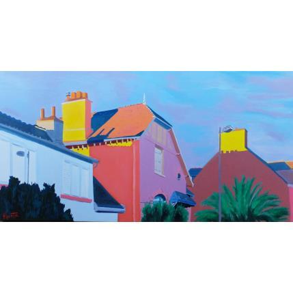 Peinture Song of the Setting Sun par Coueffic Sébastien | Tableau