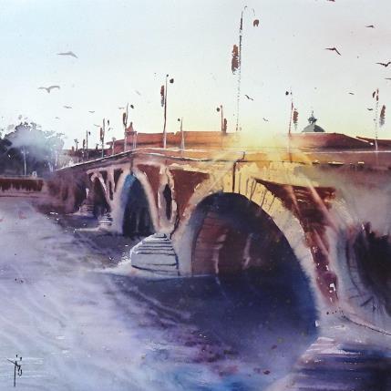 Painting Eclatant ! by Abbatucci Violaine | Painting Figurative Watercolor