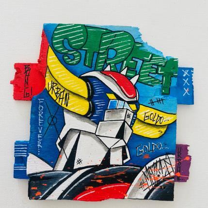 Peinture NEW  par Molla Nathalie  | Tableau Pop-art Acrylique, Bois, Posca Icones Pop