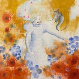 Peinture raccolta par Nai | Tableau Surréalisme Acrylique, Collage