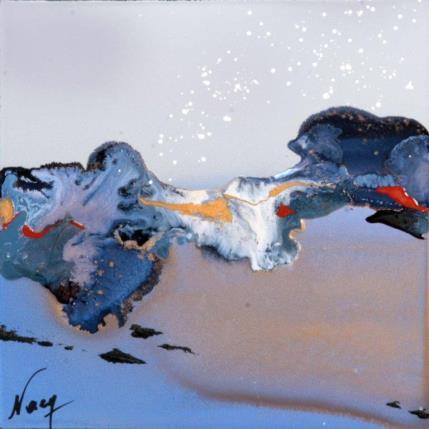 Peinture C2895 par Naen | Tableau Abstrait Acrylique, Encre Minimaliste