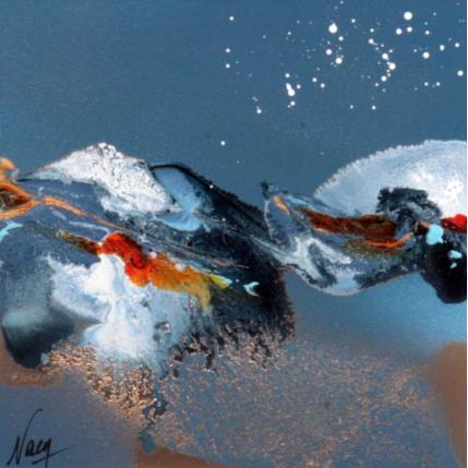 Painting C2933 by Naen | Painting Abstract Acrylic, Ink