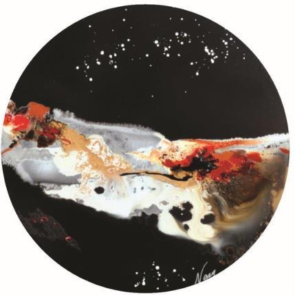 Painting C2871 by Naen | Painting Abstract Acrylic, Ink Minimalist, Pop icons