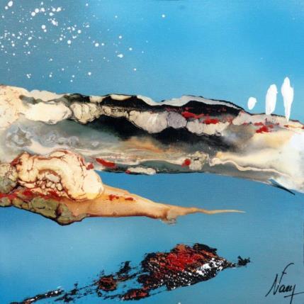 Painting C1946 by Naen | Painting Abstract Acrylic, Ink Minimalist, Pop icons