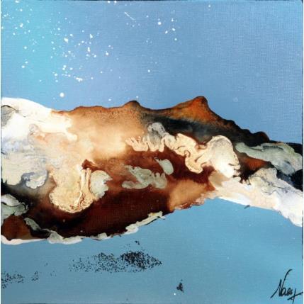 Peinture C1950 par Naen | Tableau Abstrait Acrylique, Encre Minimaliste