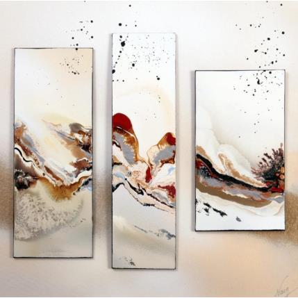 Painting C3228 by Naen | Painting Abstract Acrylic, Ink Minimalist