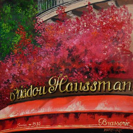 Gemälde BRASSERIE von Rodriguez Rio Martin | Gemälde Figurativ Öl Urban