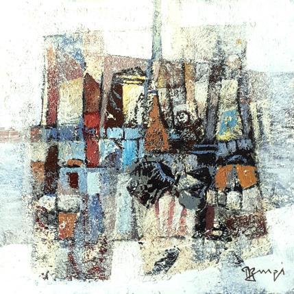 Peinture AM73 ABSTRACTION 73 par Burgi Roger | Tableau Abstrait Acrylique