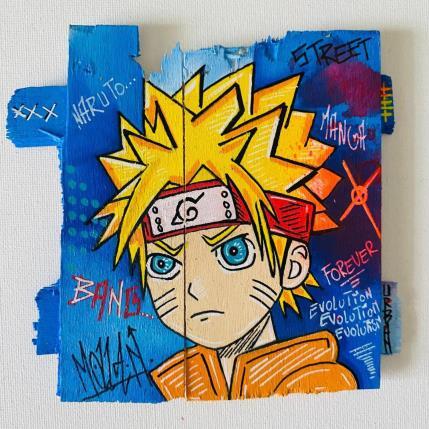 Peinture NARUTO par Molla Nathalie  | Tableau Pop-art Acrylique, Bois, Posca Icones Pop