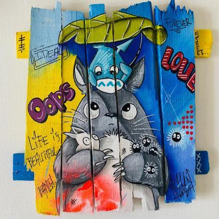 Peinture COUCOU par Molla Nathalie  | Tableau Pop-art Acrylique, Bois, Posca Icones Pop