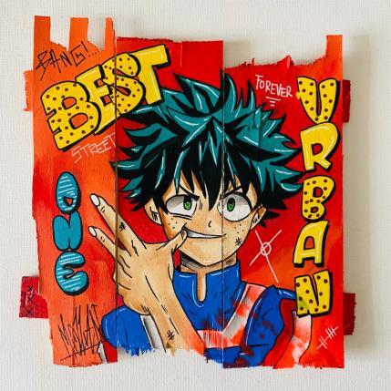 Peinture BEST par Molla Nathalie  | Tableau Pop-art Acrylique, Bois, Posca Icones Pop