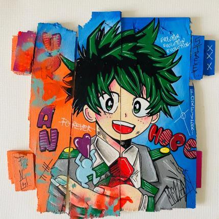 Peinture BANG par Molla Nathalie  | Tableau Pop-art Acrylique, Bois, Posca Icones Pop