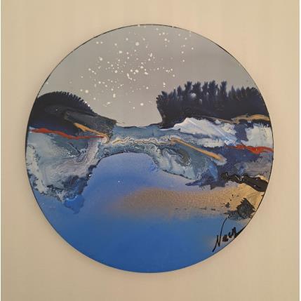 Peinture C2898 par Naen | Tableau Abstrait Acrylique, Encre