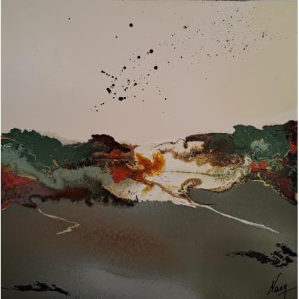 Peinture C2942 par Naen | Tableau Abstrait Acrylique, Encre