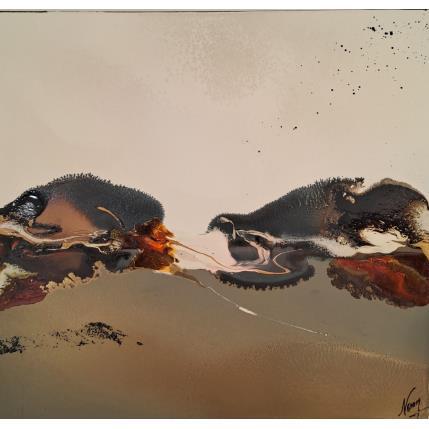 Peinture C2965 par Naen | Tableau Abstrait Acrylique, Encre