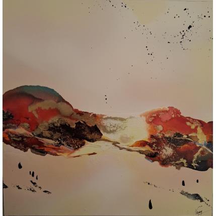 Peinture C2809 par Naen | Tableau Abstrait Acrylique, Encre