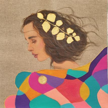 Peinture Andreze par Rosângela | Tableau Figuratif Acrylique Portraits