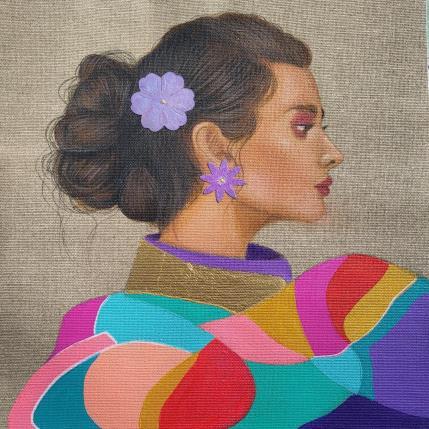 Peinture Anelyne par Rosângela | Tableau Figuratif Acrylique Portraits