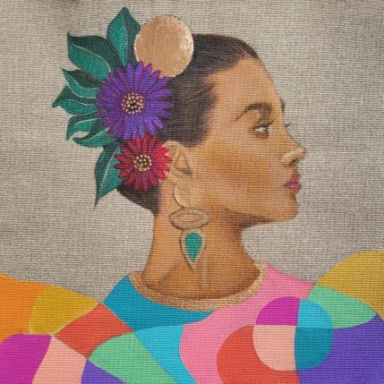 Peinture Anna-Rosa par Rosângela | Tableau Figuratif Acrylique Portraits