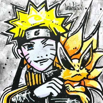 Peinture Naruto et Kyûbi par Cornée Patrick | Tableau Pop-art Graffiti, Huile Cinéma, Enfant, Icones Pop
