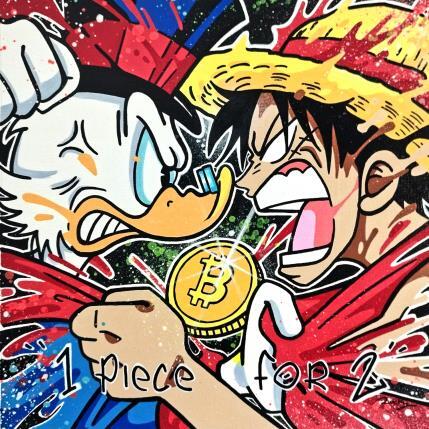 Peinture 1 piece for 2  par Rocky Chaplin | Tableau Pop-art Acrylique Icones Pop