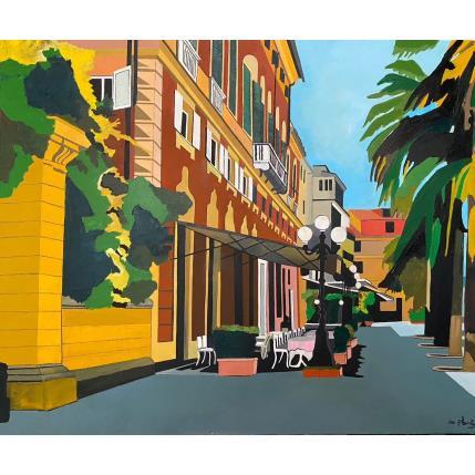 Peinture Sestri Levante 2 par Du Planty Anne | Tableau Figuratif Acrylique